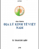 Giáo trình Địa lí kinh tế Việt Nam