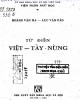 Ebook Từ điển Việt - Tày - Nùng: Phần 2