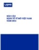 Báo cáo Kinh tế vĩ mô Việt Nam năm 2012