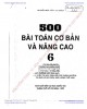 Ebook 500 bài toán cơ bản và nâng cao 6 (tái bản lần thứ 2): Phần 2