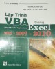 Ebook Lập trình VBA trong Excel 2003, 2007, 2010: Phần 1
