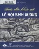 Ebook Bước đầu khảo sát lễ hội Bình Dương: Phần 1 - Bùi Hải Phong