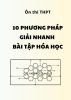 10 phương pháp giải nhanh bài tập Hóa học