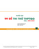 Tuyển tập 99 đề thi thử THPTQG môn Hóa học