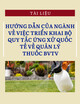 Tài liệu Hướng dẫn của ngành về việc triển khai Bộ quy tắc ứng xử quốc tế về quản lý thuốc BVTV