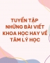 Tuyển tập những bài viết khoa học hay về Tâm lý học