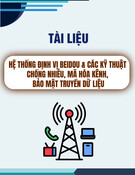 Tài liệu Hệ thống định vị BeiDou & các kỹ thuật chống nhiễu, mã hóa kênh, bảo mật truyền dữ liệu
