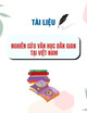 Một sự kiểm kê lại các đặc trưng của văn học dân gian trong các nghiên cứu tại Việt Nam
