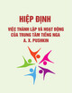 Hiệp định giữa Chính phủ Cộng hòa Xã hội Chủ nghĩa Việt Nam và Chính phủ Liên bang Nga về việc thành lập và hoạt động của Trung tâm tiếng Nga A. X. Pushkin