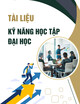 Tài liệu Kỹ năng học tập đại học