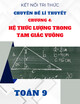 Chuyên đề lý thuyết Toán 9 - Chương 4: Hệ thức lượng trong tam giác vuông