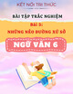 Bài Tập Trắc Nghiệm Bài 5: Những Nẻo Đường Xứ Sở - Ngữ Văn 6 - Kết Nối Tri Thức (Có đáp án chi tiết)