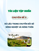 Tài liệu tập huấn chuyển đổi số trong xây dựng nông thôn mới - Chuyên đề 5: Dữ liệu trong chuyển đổi số nông nghiệp và nông thôn